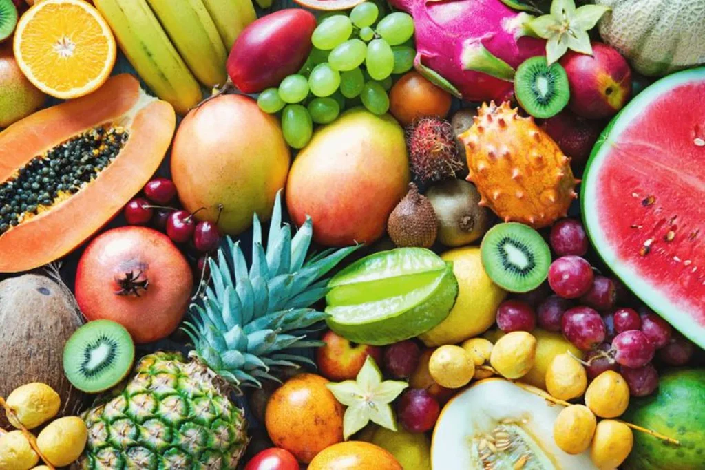 Fresh tropical fruits from Vietnam